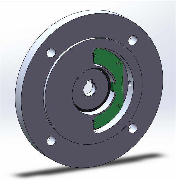 CNC Spindle Encoder_Optical bearless spindle encoder